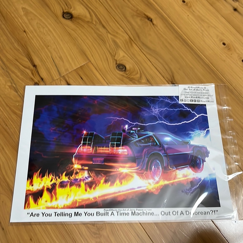 Back to the Future poster